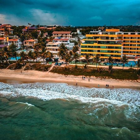 Praia Tabatinga Ap Beira Mar Com Vista Deslumbrante Da Praia Жакуман Экстерьер фото