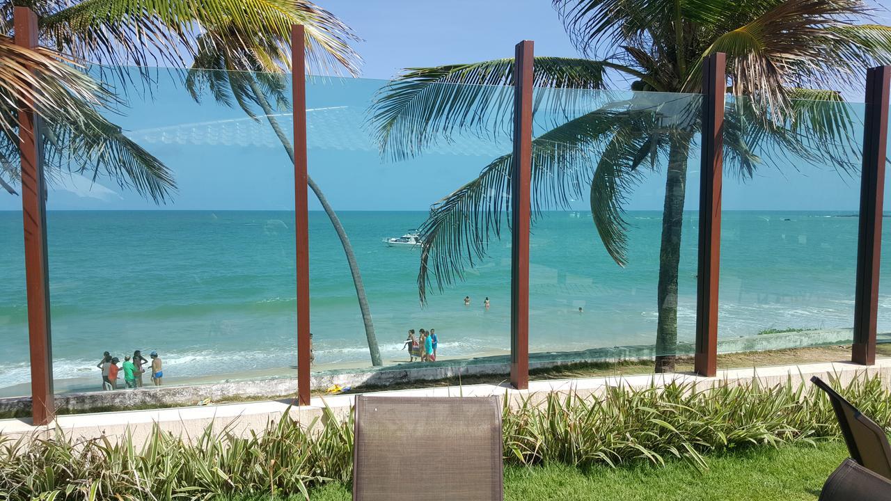 Praia Tabatinga Ap Beira Mar Com Vista Deslumbrante Da Praia Жакуман Экстерьер фото