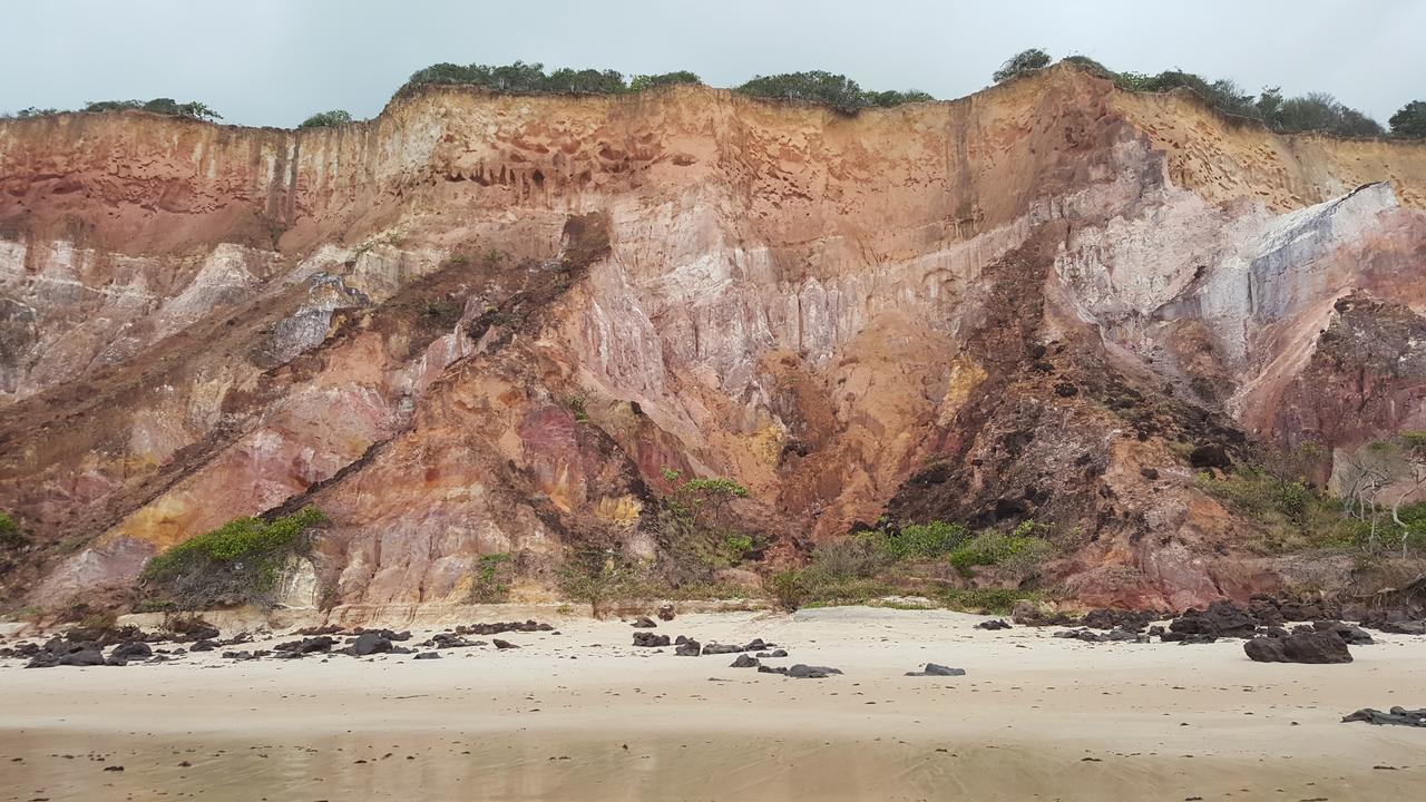 Praia Tabatinga Ap Beira Mar Com Vista Deslumbrante Da Praia Жакуман Экстерьер фото
