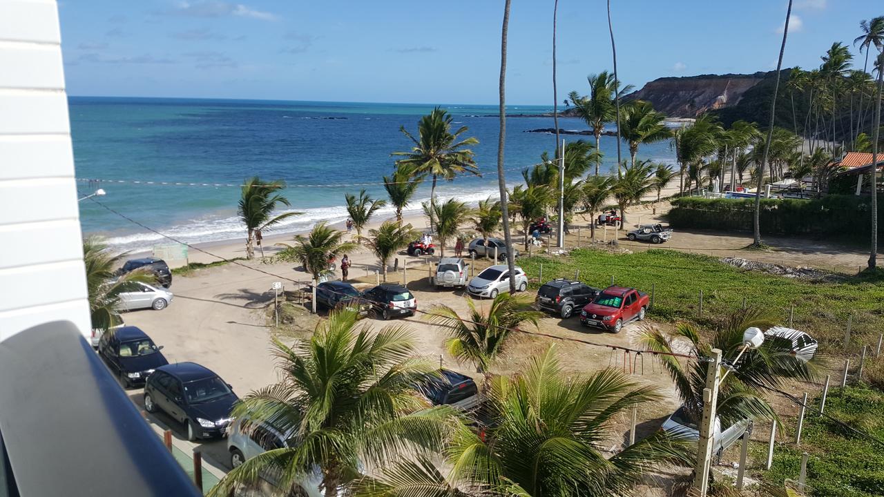 Praia Tabatinga Ap Beira Mar Com Vista Deslumbrante Da Praia Жакуман Экстерьер фото